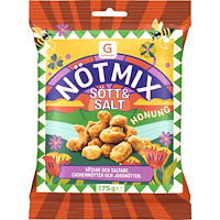 GARANT Garant Nötmix Sött & Salt 175g