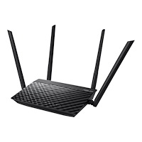 ASUSTeK COMPUTER ASUS RT-AC1200 V2 - trådlös router - Wi-Fi 5 - skrivbordsmodell