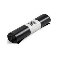 Polynova Plastsäck POLYREG 110L 60my svart 25/rl