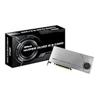 ASRock ASRock HYPER QUAD M.2 CARD - gränssnittsadapter - M.2 Card - PCIe 4.0 x16
