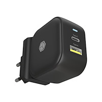 RaidSonic Technology ICY BOX IB-PS106-PD strömadapter - USB typ A, USB-C - 38 watt