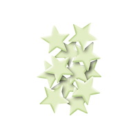 HERMA HERMA HOME - dekorationsbindemedel - mini star - 3.7 x 3.7 cm - plast (paket om 12)