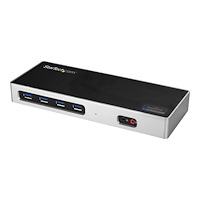 StarTech.com StarTech.com USB-C och USB-A dockningsstation - Dubbla skärmar 4K 60 Hz dockningsstation DisplayPort + HDMI - Hybrid USB...
