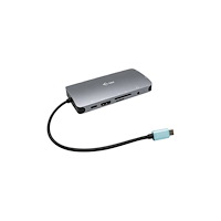 i-tec i-Tec USB-C Metal Nano Dock HDMI/VGA with LAN + Power Delivery 100 W - dockningsstation - USB-C / Thunderbolt 3 - VGA, H...