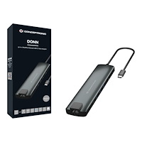 Conceptronic Conceptronic DONN06G - dockningsstation - USB-C 3.1 Gen 1 - HDMI - 1GbE