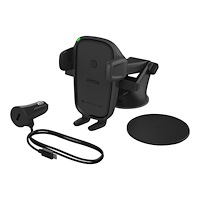 iOttie Easy One Touch Wireless 2 Dash/Windshield Mount - bilhållare/-laddare för mobiltelefon