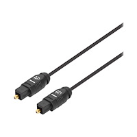 Manhattan Manhattan Toslink Digital Optical AudioCable, 3m, Male/Male, Toslink S/PDIF, Gold plated contacts, Lifetime Warranty, Po...
