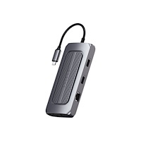 Satechi Satechi Multiport MX Adapter - dockningsstation - USB-C - 2 x HDMI - 1GbE