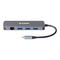 D-Link D-Link DUB-2334 - dockningsstation - USB-C - HDMI - 1GbE