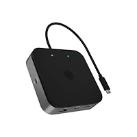 RaidSonic Technology ICY BOX 7-in-1 - dockningsstation - USB-C 3.2 Gen 2 / Thunderbolt 3 / Thunderbolt 4 - HDMI, DP - 1GbE