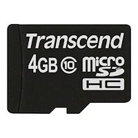Transcend Information Transcend Premium - flash-minneskort - 4 GB - microSDHC