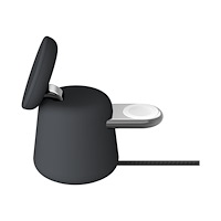 Belkin International Belkin BoostCharge Pro 2-in-1 trådlöst laddställ - med MagSafe - + växelströmsadapter - 15 Watt