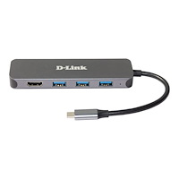 D-Link D-Link DUB-2333 - dockningsstation - USB-C / Thunderbolt 3 - HDMI