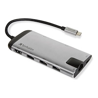 VERBATIM Verbatim - dockningsstation - USB-C - HDMI - 1GbE