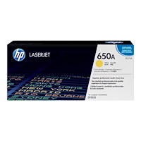 Hewlett-Packard HP 650A - gul - original - LaserJet - tonerkassett (CE272A)