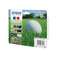 EPSON Epson 34XL - 4-pack - XL - svart, gul, cyan, magenta - original - bläckpatron