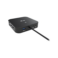 i-tec i-Tec USB-C Dual Display Docking Station with Power Delivery - dockningsstation - USB-C / Thunderbolt 3 - 2 x DP - 1GbE