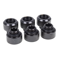 Alphacool Alphacool Eiszapfen Connector Series HardTube Socket - klämringskoppling för vätskekylsystem