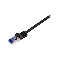 2direct LogiLink Professional Ultraflex - patch-kabel - 50 cm - svart, RAL 9011