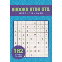 Barthelson Förlag Sudoku Stor stil : Medel till svår (bok, storpocket)