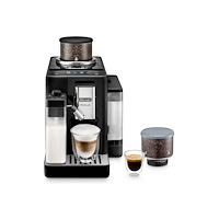 Delonghi De'Longhi Rivelia EXAM440.55.B - automatisk kaffekokare med mjölkskummare - 19 bar - onyx