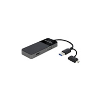 DeLOCK Delock Adapter USB 3.0 to 4K HDMI + VGA - adapterkabel - HDMI / VGA / USB - 12 cm