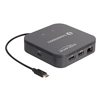 DeLOCK Delock - dockningsstation - Thunderbolt 3 - HDMI, DP - 1GbE