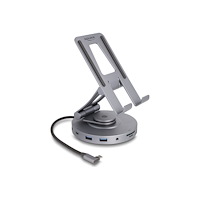 DeLOCK Delock - dockningsstation + surfplatteställ - USB-C / Thunderbolt 3 - HDMI