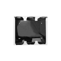 Ecologiq Vägghållare ECOLOGIQ trio svart 330ml