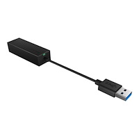 RaidSonic Technology ICY BOX IB-AC501a - nätverksadapter - USB 3.0 - Gigabit Ethernet x 1