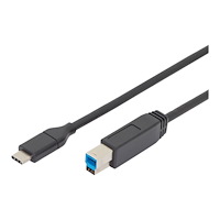 Digitus ASSMANN - USB typ C-kabel - 24 pin USB-C till USB Type B - 1.8 m