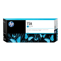 Hewlett-Packard HP 728 - cyan - original - DesignJet - bläckpatron