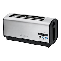 Clatronic Clatronic TA 3687 - brödrost - rostfritt stål/svart