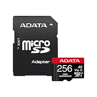 ADATA Technology ADATA High Endurance - flash-minneskort - 256 GB - mikroSDXC UHS-I