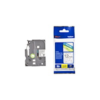 Brother Tape BROTHER TZEM31 12mm sv på klar matt