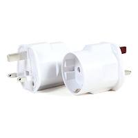Gembird Cablexpert - adapter för effektkontakt - 3-pol till CEE 7/4