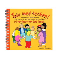 Anette Grundahl Vi tecknar om lek inne! : en bok med enkla tecken och gester för dig som pratar med små barn (bok, spiral)