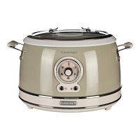 ARIETE Ariete Vintage 2904 - riskokare/långsam kokare - beige