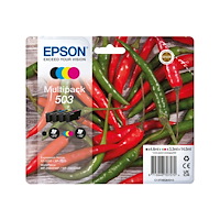 EPSON Epson 503 Multipack - 4-pack - svart, gul, cyan, magenta - original - bläckpatron