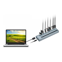 i-tec i-Tec USB 3.0 Charging HUB 13 port + Power Adapter 60 W - hubb - 13 portar