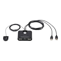 ATEN Technology ATEN US224 2-Port USB Peripheral Sharing Device - USB-växel