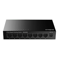 Strong Strong SW8000M - switch - Gigabit, metall - 8 portar - ohanterad