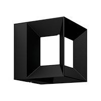 Philips Philips myGarden Parterre - vägglampa - LED - 8 W - varmt vitt ljus - lykta - svart