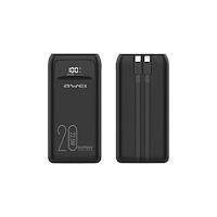 Awei Awei AWEI PowerBank P169K 20000mAh 22,5W svart/svart skärm +...
