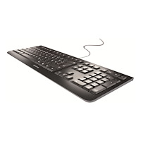 CHERRY CHERRY KC 1000 - tangentbord - Nordisk - svart Inmatningsenhet