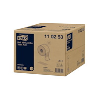 TORK Toiletpapir Tork® Soft Jumbo Mini Premium T2, 110253, 2-lags...