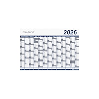 Mayland-Burde A/S Kæmpekalender 1x13 måneder PP-plast 2026