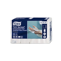TORK Tork Premium H2 Z-Fold 2-lagers handduksark L24xW21.2xD8cm N...