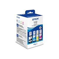 EPSON Epson 112 Multipack - 4-pack - svart, gul, cyan, magenta - original - påfyllnadsbläck