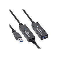 Inline InLine - USB-förlängningskabel - USB typ A till USB typ A - 20 m